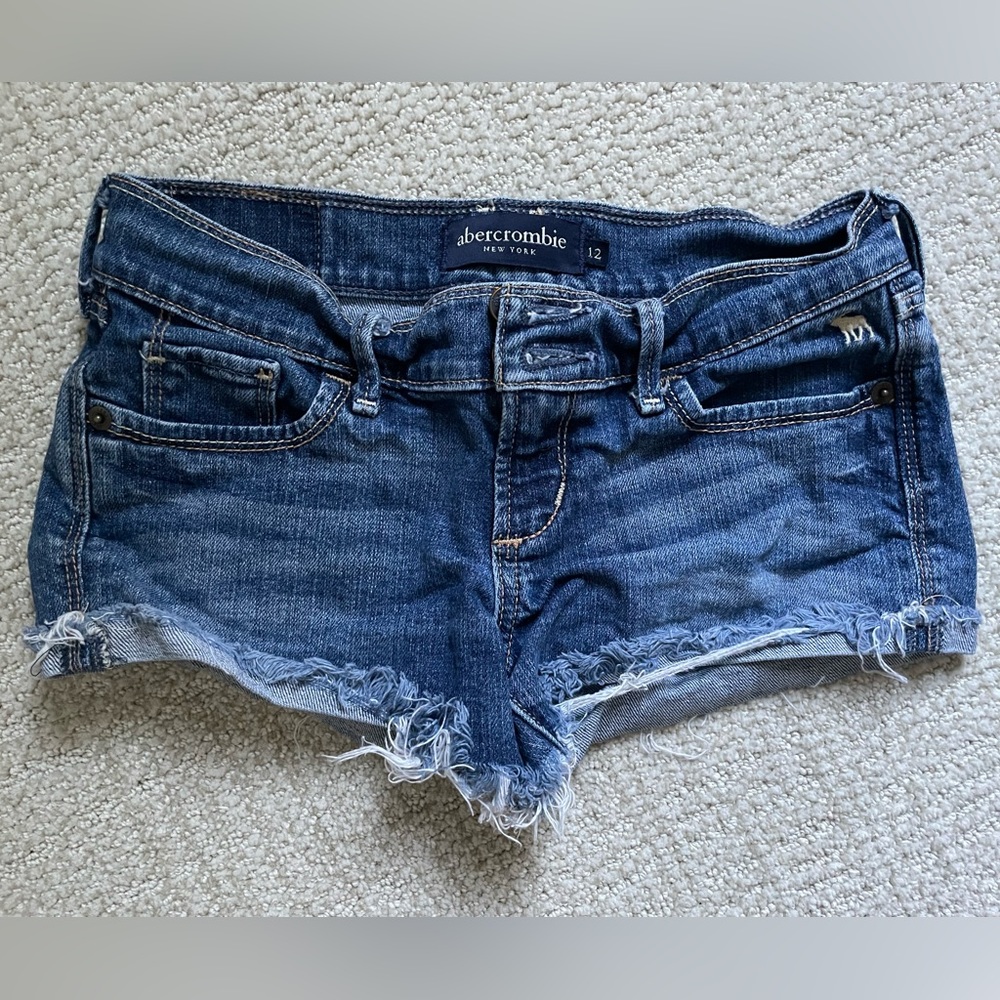 Abercrombie Kids Denim Shorts Low Rose